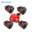 For M18 18V Battery Replacement | M18 9.0Ah Li-ion 4 Pack With Charger