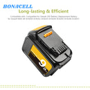 For DCB200 20v Battery 9ah Replacement | DCB200 Li-ion Battery 2 Pack with Charger