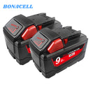 For M18 18V Battery Replacement | M18 9.0Ah Li-ion 2 Pack