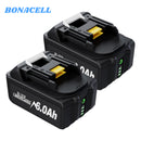 For  BL1860 18V Battery 6.0Ah Replacement | BL1860 Battery 2 Pack