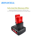 For M12 12V Battery Replacement | M12 4.0Ah Li-ion 3 Pack With Charger