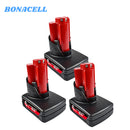 For M12 12V Battery Replacement | M12 6.0Ah Li-ion 3 Pack