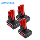For M12 12V Battery Replacement | M12 4.0Ah Li-ion 3 Pack