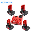 For M12 12V Battery Replacement | M12 4.0Ah Li-ion 4 Pack With Charger