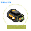 For DCB182 18V Battery 6ah Replacement | DCB182 Li-ion Battery 1 Pack With Charger