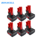 For M12 12V Battery Replacement | M12 6.0Ah Li-ion 6 Pack