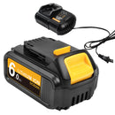 For DCB200 20v Battery 6ah Replacement | DCB200 Li-ion Battery 1 Pack with Charger