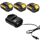 For DCB200 20v Battery 6ah Replacement | DCB200 Li-ion Battery 3 Pack with Charger