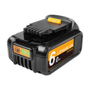 For DCB200 20v Battery 6ah Replacement | DCB200 Li-ion Battery 3 Pack with Charger