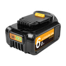 For DCB200 20v Battery 6ah Replacement | DCB200 Li-ion Battery 4 Pack with Charger