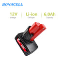 For M12 12V Battery Replacement | M12 6.0Ah Li-ion 2 Pack With Charger